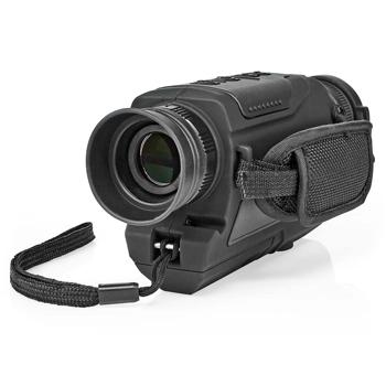 Preview: Monokulares Teleskop Nachtsicht - 5-fach optischer & 3-fach digitaler Zoom - Foto/Video Modus - für Jagd, Camping, Tierbeobachtung - 290g, schwarz