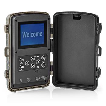 Preview: Robuste Full-HD Wildkamera mit 5 MP & Nachtsicht – Bewegungssensor, wasserdicht, LCD Bildschirm – Hochauflösende Bilder & Videos bei Tag & Nacht