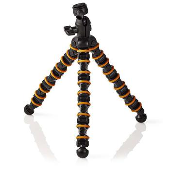 Flexibles Kamerastativ für Foto & Video - 9 Segmente, 30 cm Höhe mit Kugelkopf - Für Action-Kamera, Smartphone & Fotoapparat, max. 2.5 kg