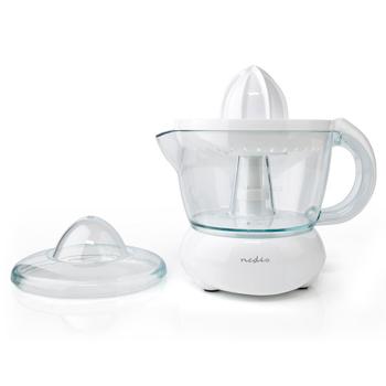 Preview: Elektrische Zitruspresse – Orangenpresse mit 0,7L Tank – Leistungsstarker 25W Motor – Spülmaschinenfest – Für bis zu 4 Portionen Saft