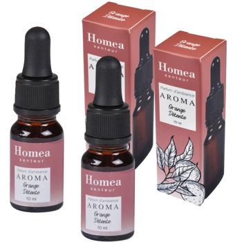 2er-Set Orangen Duftöl 10ml - Entspannung & Wohlfühlatmosphäre für Zuhause - Ideal für Duftlampen & Diffuser - Aromatherapie für Winter & Weihnachten
