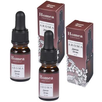 2er-Set Jasmin Duftöl - 10ml für Duftlampen Diffuser - Belebt & schafft angenehme Raumatmosphäre - Aromatherapie Wellness Zuhause