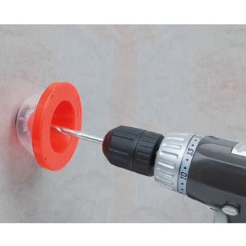 Preview: Staubfänger für Bohrmaschinen - Universal Staubschutz für staubfreies Bohren - ideal für Steinbohrer 4-10mm - hygienisch, wiederverwendbar & robust