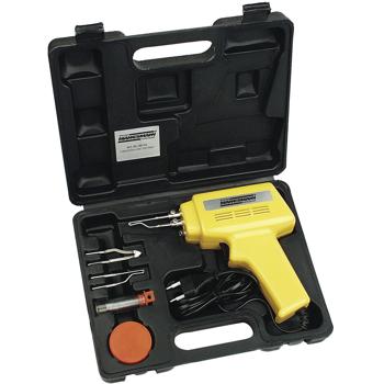 Lötpistole 100W - Vielseitig für starke Metallverbindungen & schnelle Reparaturen - Inkl. Zubehör, Aufbewahrungskoffer & rutschfestem Griff - TÜV/GS