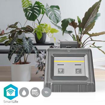 Preview: SmartLife WiFi Bewässerungssystem, Wasserpumpe für bis zu 10 Pflanzen, Android / iOS