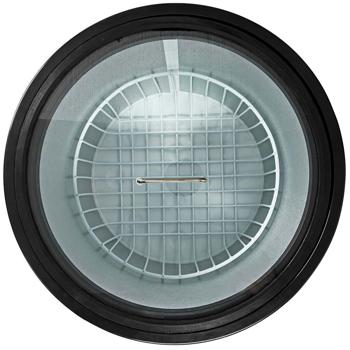 Preview: Trendiger Mobiler Getränkekühlschrank, Partykühler mit Thermostat u. Glasdeckel, Kompressor, 30 l, Aluminium