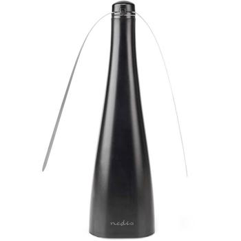 Preview: Elektrischer Fliegenwedler, schwarz, batteriebetrieben – Idealer Insektenvertreiber für drinnen und draussen – Für einen fliegenfreien Genuss beim Essen