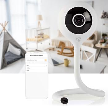 SmartLife Full-HD IP Kamera, Innen – WiFi, App, Bewegungssensor, Nachtsicht, 2-Wege Audio, Klimasensor, Überwachungskamera