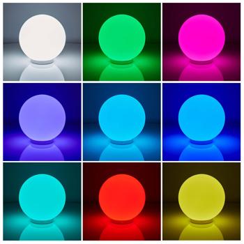 Preview: SmartLife RGB Stimmungslicht aus Glas, 360lm - App, multicolor, Farbwechsel, dimmbar – smarte farbenfrohe Ambientebeleuchtung für jeden Raum