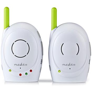 Preview: Babyphone mit Gegensprechfunktion - Zuverlässige Baby-Überwachung bis 300m Reichweite - Netz-/Batteriebetrieb, Plug & Play, FHSS Technologie