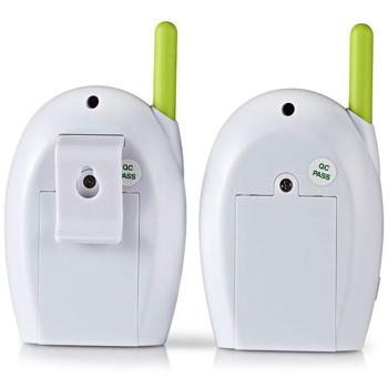 Preview: Babyphone mit Gegensprechfunktion - Zuverlässige Baby-Überwachung bis 300m Reichweite - Netz-/Batteriebetrieb, Plug & Play, FHSS Technologie