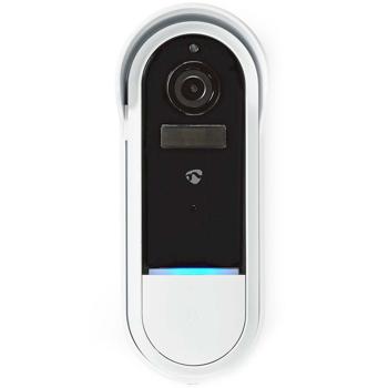 Preview: Full HD Video-Türsprechanlage, SmartLife App, Akku, PIR-Sensor, 2-Wege-Audio, weiss schwarz – Drahtlose Video Türklingel - Sicherheit an der Haustür