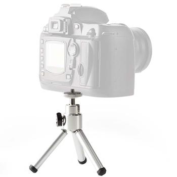 Preview: Dreibein-Tischstativ mit Kugelkopf - Für Systemkameras bis 0.8 kg - 1/4’’ Gewinde - 11-14.5 cm Arbeitshöhe - Stabil, kompakt & präzise ausrichtbar