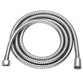 Duschschlauch Edelstahl - Wassersparfunktion 40%, 2m flexibel - rostfrei, druck-/hitzebeständig, knickresistent, leicht zu reinigen