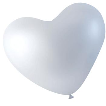 Preview: Herz-Ballons 10er Set - Bunt & 30cm Länge für Hochzeiten, Geburtstage, Überraschungen - Romantische Deko & wiederverwendbar - Für langanhaltenden Spass