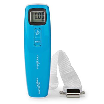 Preview: Präzise digitale Kofferwaage mit gut ablesbarem LCD-Display – ideal für Reisen, wiegt Gepäck bis 50 kg, kompakt, leicht, handlich & benutzerfreundlich