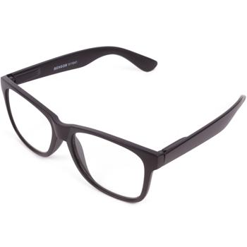 Preview: 2er-Set Lesebrille +4.00 dpt - Klassisches matt Schwarzes Design - Bügel mit Federscharnier - Breite 14.3 cm - Vielseitig & leicht verstaubar