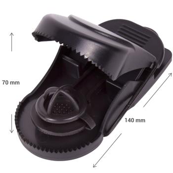 Preview: Effektive Schlagfalle für Ratten: Sofort & sicher Ratten fangen, robuste Konstruktion, hohe Fangkraft & einfach auszulösen