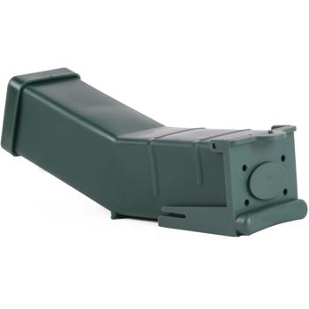 Tierfreundliche Mäusefalle - Humane Lebendfalle für effektive Nagerbekämpfung ohne Töten - 16,5x3,5x4cm - Wiederverwendbar, robust, grün