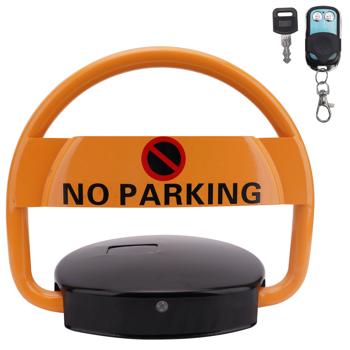 Preview: Robuste automatische Parkplatz Sperre, solarbetrieben, mit Fernbedienung, Alarmfunktion, Schutz von Privat- oder Firmenparkplatz