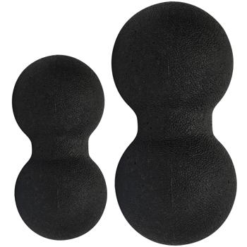 2er-Set Duo-Faszienmassage-Bälle für punktuelle Rückenmassage - Gezielte Verspannungslösung-Faszientraining-Muskellockerung - Ø 8 & 12 cm