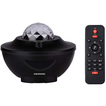 Preview: Sternenlicht-Projektor – 10 bunte Galaxie-Projektionen für Ihr Zuhause – Bluetooth-Lautsprecher & Nachtlicht mit Timer & Fernbedienung