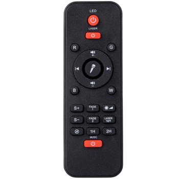 Preview: Sternenlicht-Projektor – 10 bunte Galaxie-Projektionen für Ihr Zuhause – Bluetooth-Lautsprecher & Nachtlicht mit Timer & Fernbedienung