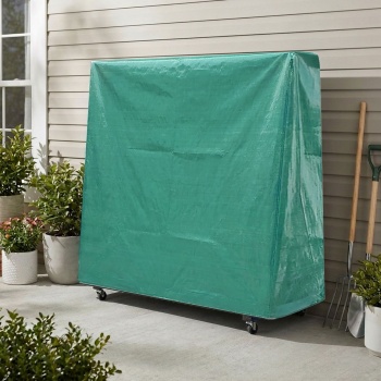 Abdeckplane für Tischtennisplatten, 185x160x70 cm – Wetterfeste, UV-beständige & reissfeste Hülle - universell passend