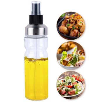Preview: Ölsprühflasche 150ml - Fein zerstäubter Sprühnebel für hygienisches Nachwürzen - Ideal zum Kochen, Grillen, für Salate - Für Öl, Essig, Zitronensaft