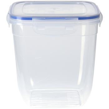 Preview: Vorratsdosen 3er-Set transparent - Ideal für Müsli, Mehl & Reis - Spülmaschinenfest & mottenfrei - 1100/1950/3250ml Volumen für Küche & Vorratsschrank