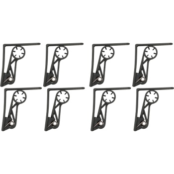 Tischtuchklammern 8er-Set - Sichern Tischdecken effektiv bei Wind & Böen - Robust, rostbeständig, 6x5.3cm - Ideal für Gartenfeste, Hochzeiten & Gastronomie