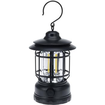 Charmante Retro Camping Lampe USB-aufladbar: Energiesparende & tragbare Zeltleuchte im Vintage Stil, Gemütliches Ambiente für Camping, Balkon & Garten, Ihr stilvoller Begleiter