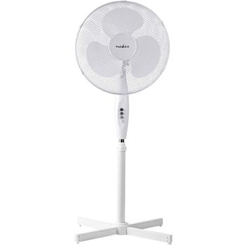 Preview: Standventilator, weiss, höhenverstellbar, 45 W, Ø 40 cm