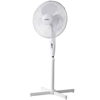 Preview: Standventilator, weiss, höhenverstellbar, 45 W, Ø 40 cm