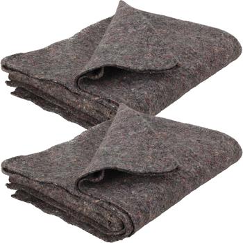 Umzugsdecke, 2er-Set, Packdecke, 1,5 x 2 m