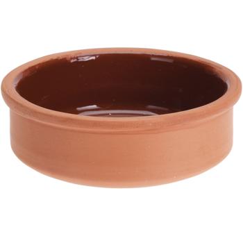 Preview: 6er-Set Tapas Schalen aus Terracotta – rustikale Servierschalen Ø 12 x 4 cm – hitzebeständig, stilvoll & ideal für Antipasti, Dips, Oliven & Snacks