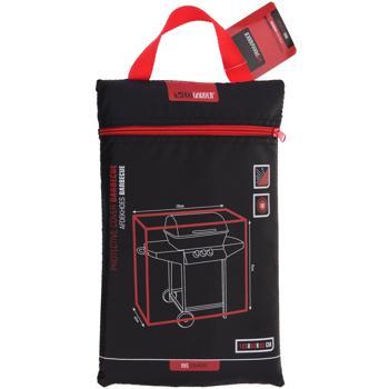 Preview: Gasgrill Abdeckhaube - optimaler Schutz vor Wind, Wetter, Regen & Laub - UV-Schutz, robustes Polyester mit PU-Beschichtung - 125x62x95cm