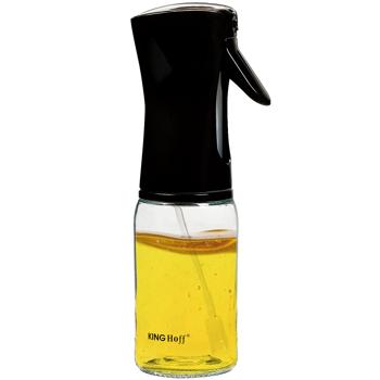 Preview: Praktische Sprühflasche für Öl & Essig – 190 ml, fein dosierbar, wiederbefüllbar, modernes Design, ideal für Kochen, Grillen & Salate