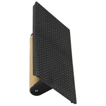 Preview: Fleischpresse Gusseisen für BBQ, Burger & Steaks - Gleichmässiges Plätten & Warmhalten - 21 x 10,8 cm, 1 kg, ergonomischer Holzgriff