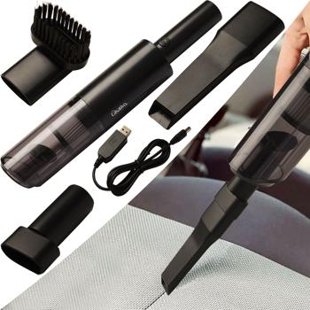 Moderner Profi Akku-Handstaubsauger mit HEPA-Filter, beutellos, starke 6000 Pa, 120 W, USB für Zuhause, Büro, Auto