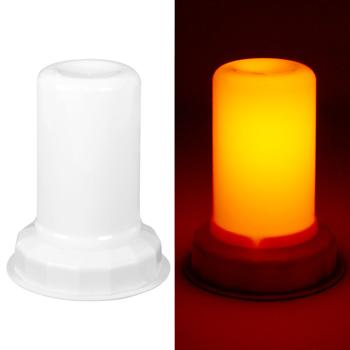 LED-Flammenleuchte als sicherer Kerzenersatz – Warm-weisses Licht, Ø 7,5x9,5cm – Ideal für Adventsstimmung, Laternen & Windlichter – Batteriebetrieben