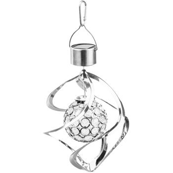 Preview: Solar-Windspiel mit Leuchtkugel, RGB, 16 x 23cm