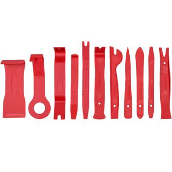 Preview: Zierleistenkeile-Set 11-teilig - Müheloses Entfernen von Zierleisten, Gummidichtungen & Türverkleidungen im Auto - Aus hochwertigem Kunststoff - Schont Material