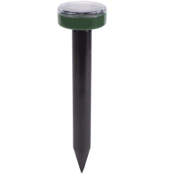 Preview: Solar-Maulwurfvertreiber - Vertreibt Maulwürfe & Wühlmäuse giftfrei - Ø 6x25,5 cm - Solarbetrieb - 400 Hz Schallwellen - IP44 - bis 500 m²