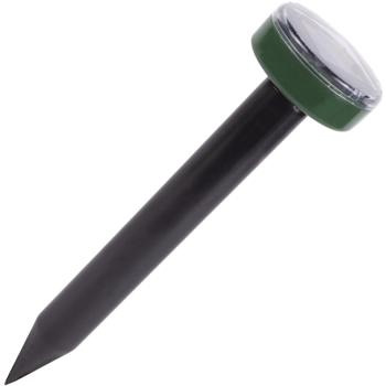 Preview: Solar-Maulwurfvertreiber - Vertreibt Maulwürfe & Wühlmäuse giftfrei - Ø 6x25,5 cm - Solarbetrieb - 400 Hz Schallwellen - IP44 - bis 500 m²