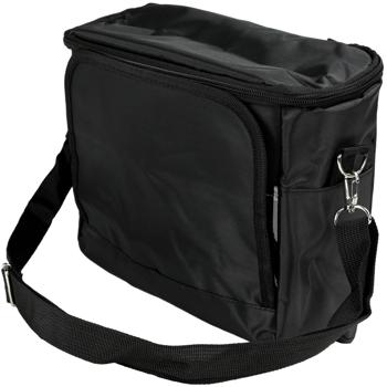 Preview: Vielseitiger Autositz-Organizer mit integrierter Kühltasche, schwarz – Rücksitz Organizer für Ordnung & Frische auf jeder Fahrt