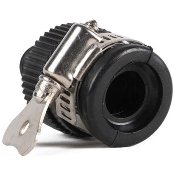 Preview: Universal-Schlauchadapter - sichere Verbindung für Schläuche ohne Gewinde mit Wasserhähnen Ø 16-19mm - robuster Gartenschlauchadapter aus Kunststoff