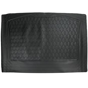 Preview: Robuste Kofferraummatte 120x80 cm - Zuschneidbar, wasserabweisend, schmutzabweisend - Rutschfest mit Spikes & Noppen - Für sauberen Laderaum - Auto Zubehör