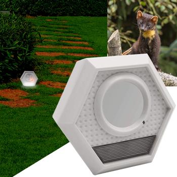 XL Ultraschall Tiervertreiber mit Blitz: 200m² Schutz, Akku & IP45 - Effektive Tierabwehr für Garten, Hof & mehr – Zuverlässig & Wetterfest