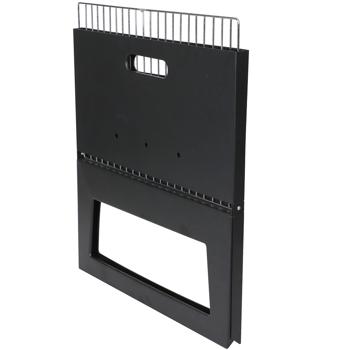 Preview: Picknick-Holzkohlegrill faltbar - ideal für Camping, Strand & Park - 44,5x30,5x35cm - robust, leicht zu reinigen & mobil mit Tragegriff